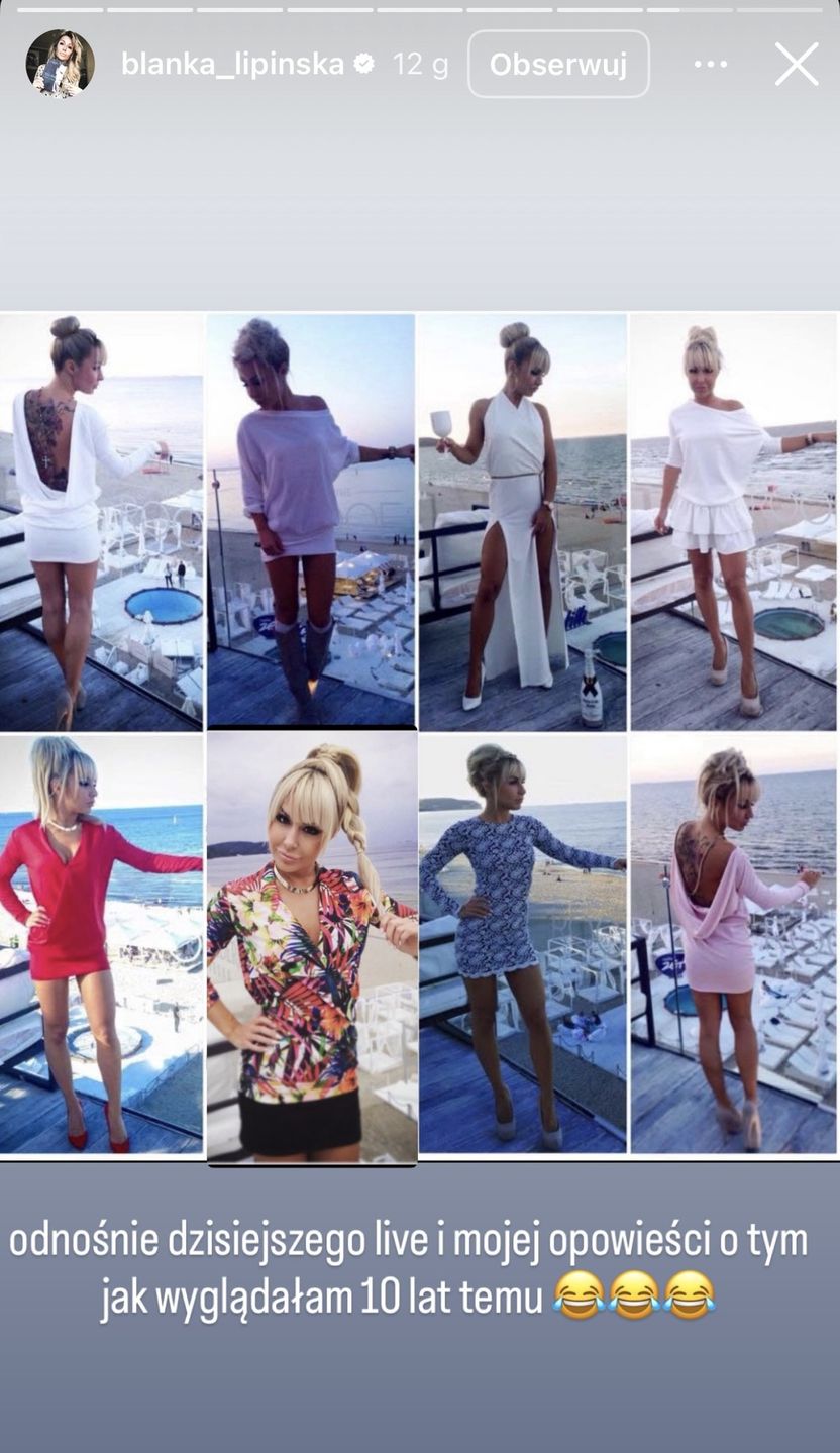 Blanka Lipińska pokazała zdjęcia sprzed dekady