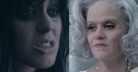 Katy Perry jako staruszka! (WIDEO)