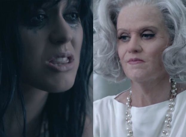 Katy Perry jako staruszka! (WIDEO)