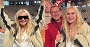Monika Olejnik szaleje na trybunach z RODZICAMI MAI CHWALIŃSKIEJ (FOTO)