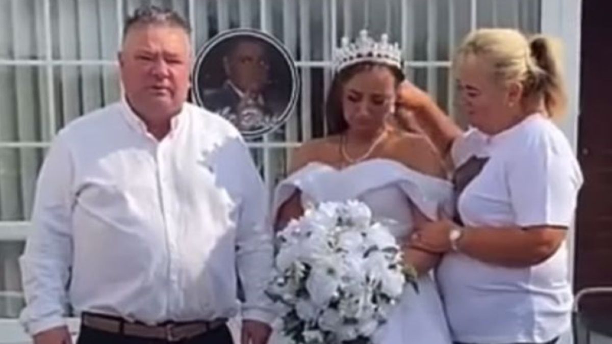 Myles Harty stracił życie na kilka godzin przed ślubem. Jego ukochana przyszła na pogrzeb w sukni ślubnej