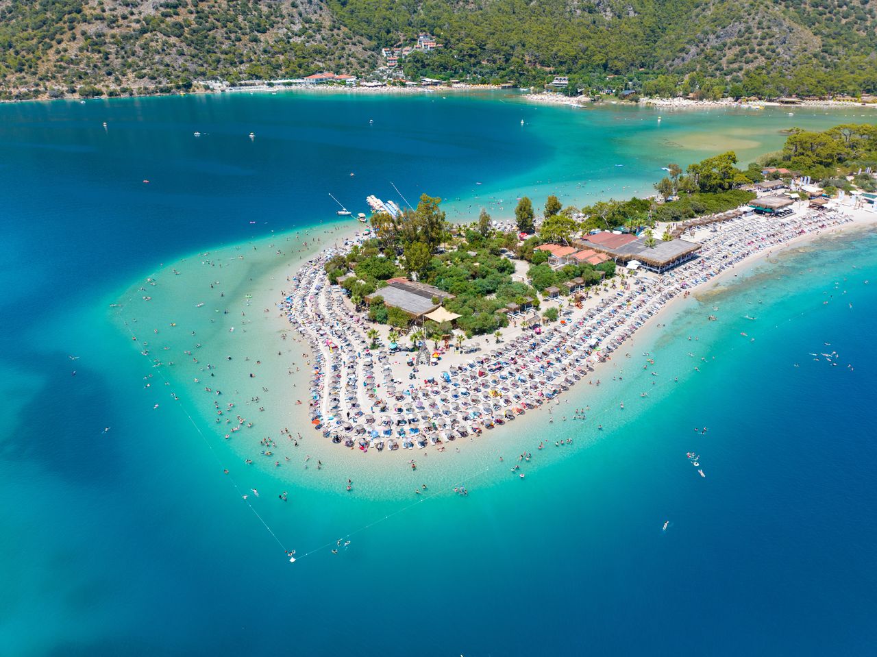 Plaża Oludeniz należy do najpiękniejszych w Europie