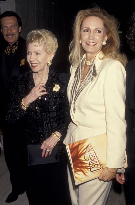 Lana Turner i Cheryl Crane w 1993 roku