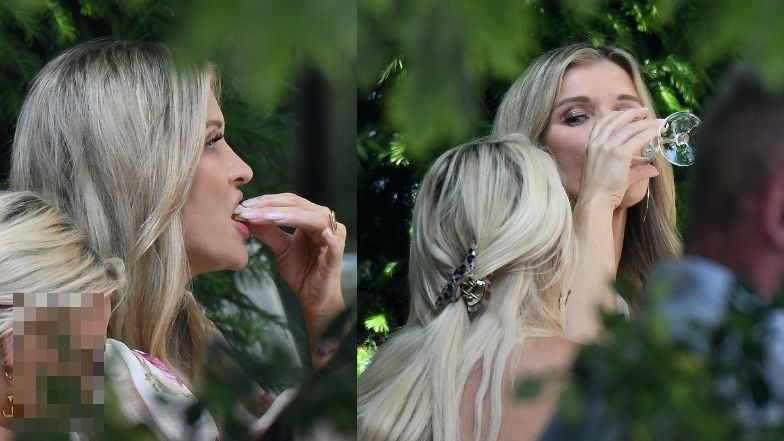 Joanna Krupa na lunchu w modnej restauracji