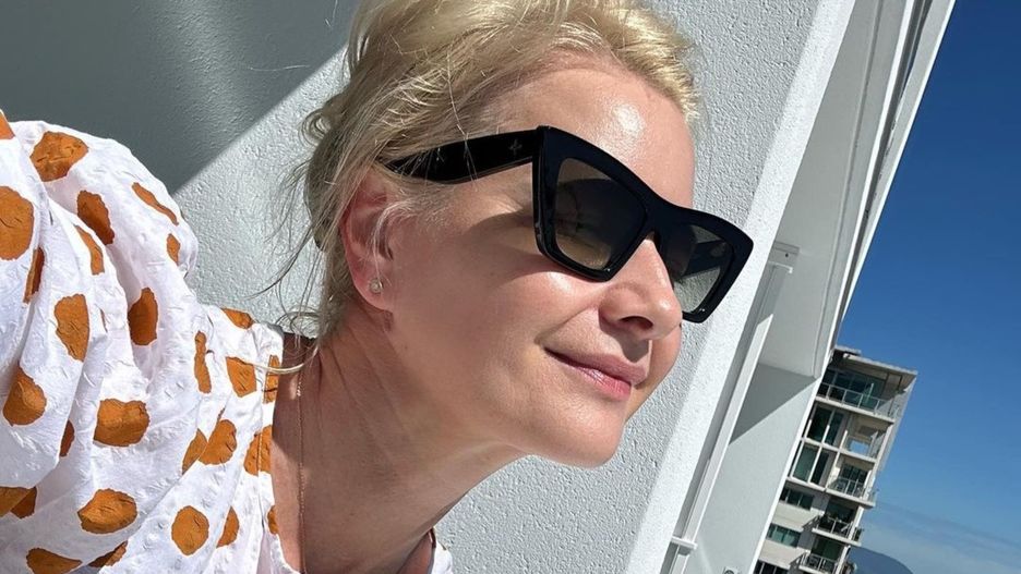 Małgorzata Kożuchowska latem docenia lniane sukienki 