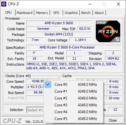 AMD Ryzen 5 5600