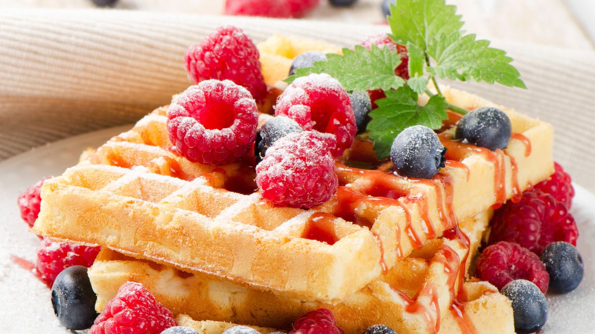 Keto gofry to mój pomysł na śniadanie