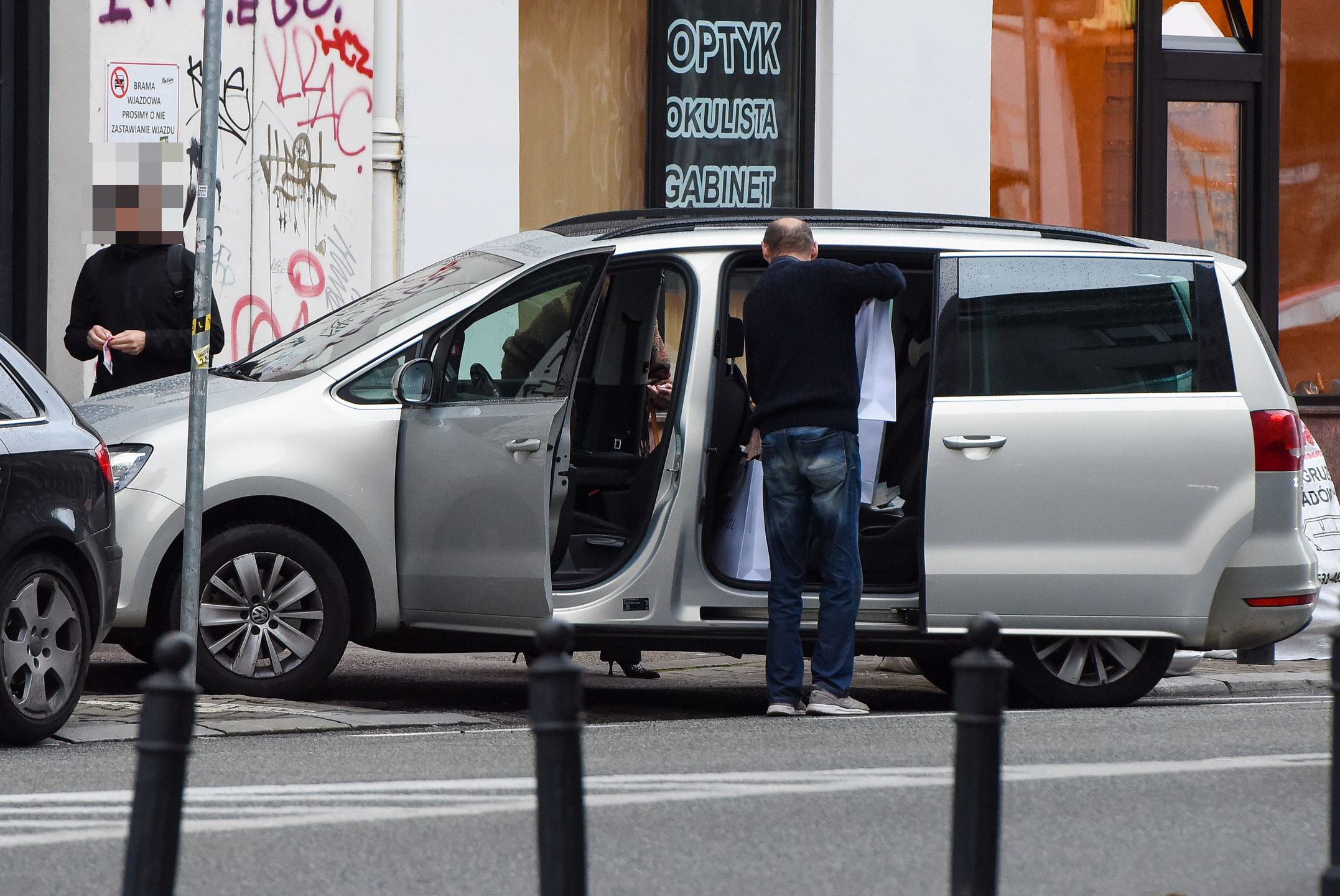 Jolanta Kwaśniewska na zakupach w butiku