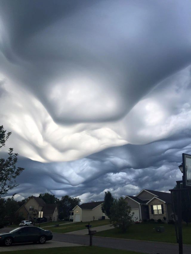 Chmury w stanie Kentucky