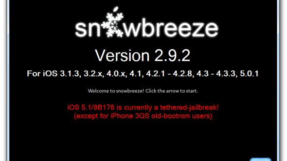 Sn0wbreeze 2.9.2 dla iOS 5.1 1