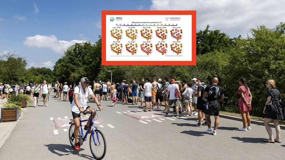 Nadciąga fala upałów. Od poniedziałku na niektórych obszarach k