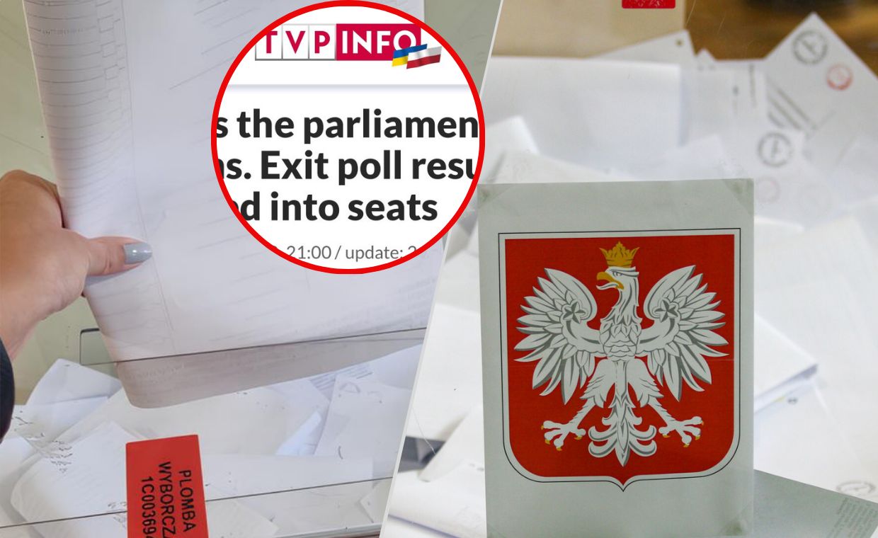 Niemiec z "Bilda" zakpił z TVP Info po exit poll. "Stabilnie"