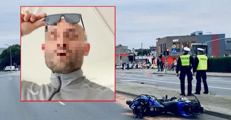 Gerard rozjechał motocyklistę, potem nagrał film. Oto co mówią ludzie