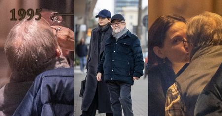 Edward Miszczak wymienia czułości z Anną Cieślak nad kieliszkiem trunku. Słodziaki? (ZDJĘCIA)