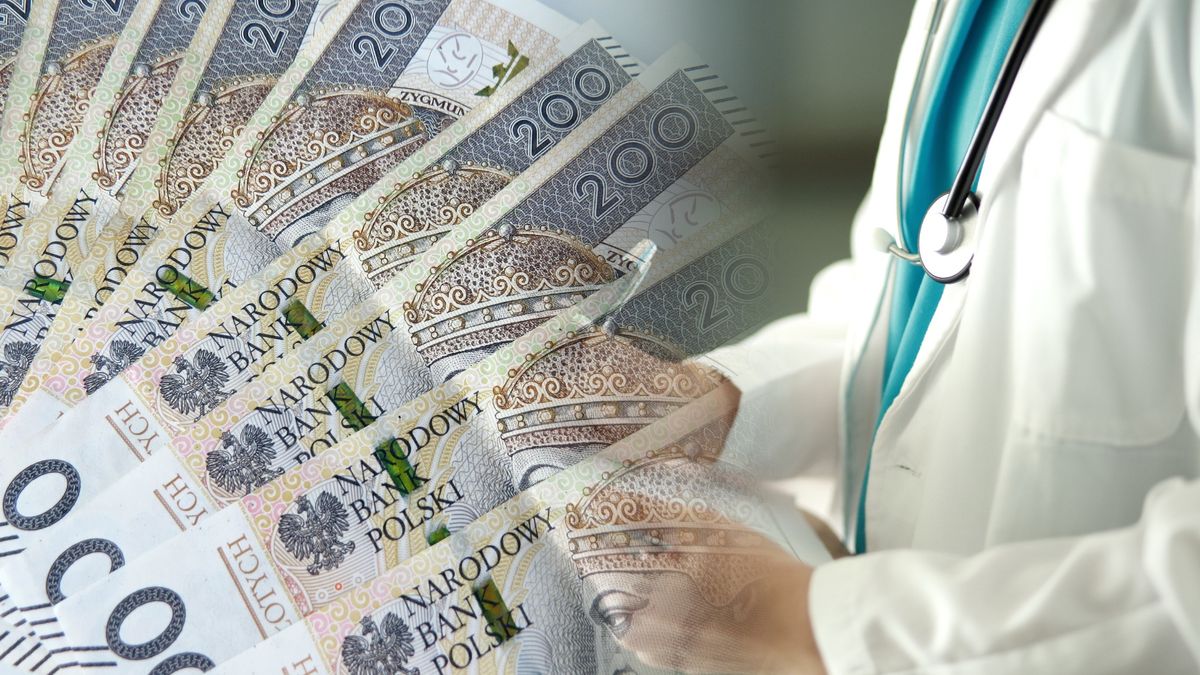Prawie trzy średnie krajowe. Tak zarabiają medycy w Polsce