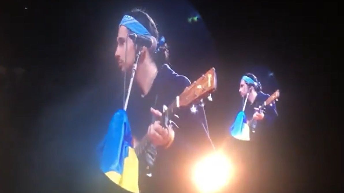 Zespół Coldplay zagrał w Warszawie ukraiński utwór 