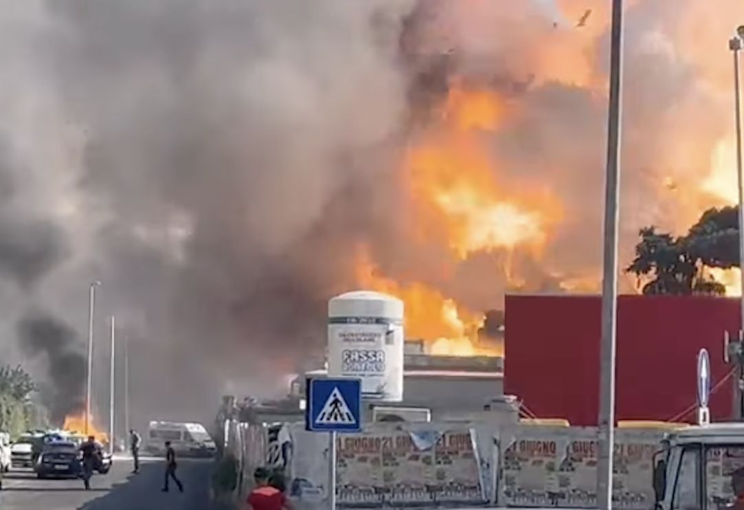 Potężna eksplozja w Rzymie. Wiele osób rannych