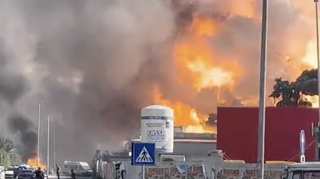 Nagrania eksplozji szybko trafiły do sieci