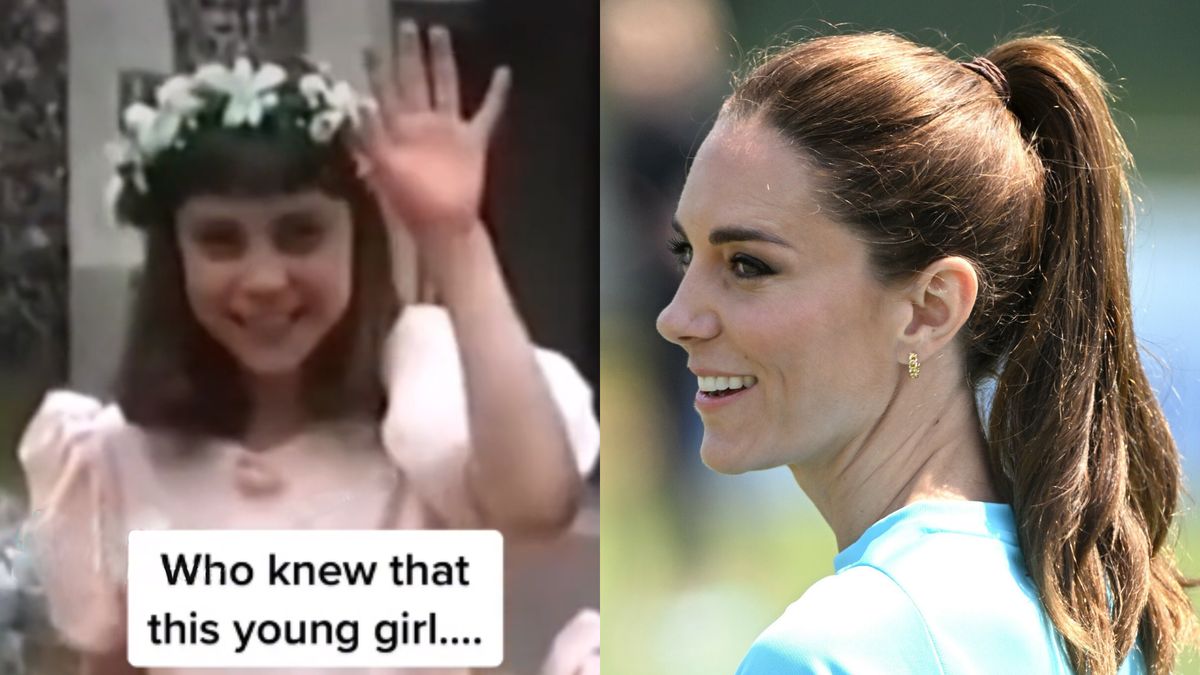 Kate Middleton na archiwalnym nagraniu. Tak wyglądała w młodości