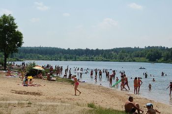 Kąpielisko Piachy w Starachowicach. Oblegane przez mieszkańców