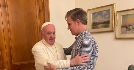 Papież Franciszek spotkał się z ofiarą pedofilii w Kościele