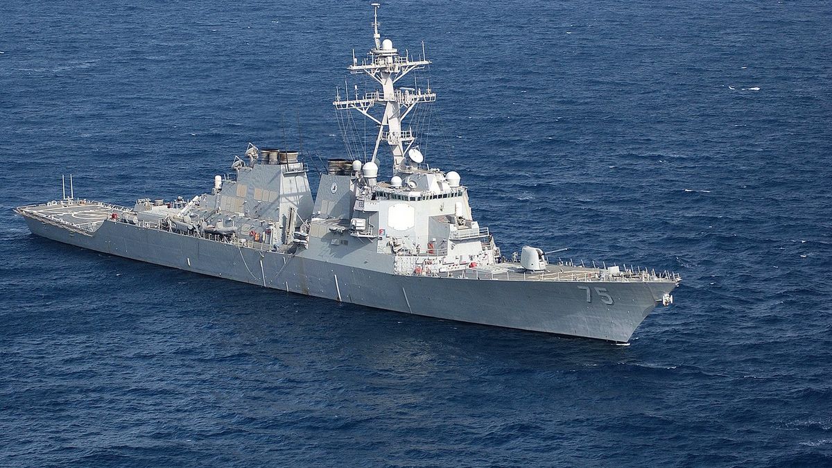 USS Donald Cook - jeden ze okrętów biorących udział w operacji
