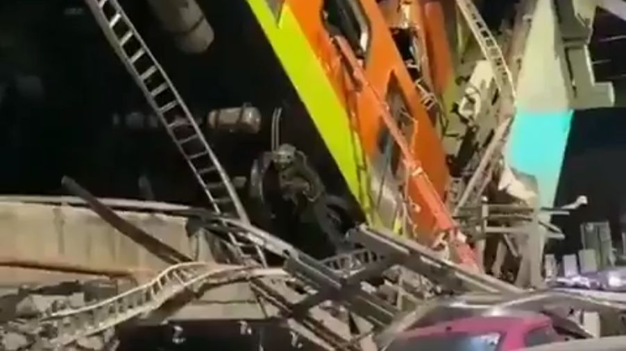 Tragedia w Meksyku. Zawalił się wiadukt kolejowy, są ofiary