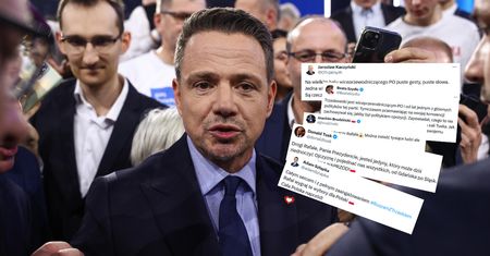 Lawina komentarzy po występie Trzaskowskiego. "Entuzjazmu się nie kupi"