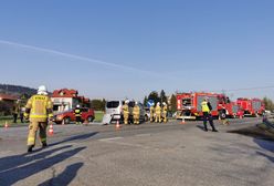 Dwa poważne wypadki. Jest wielu rannych