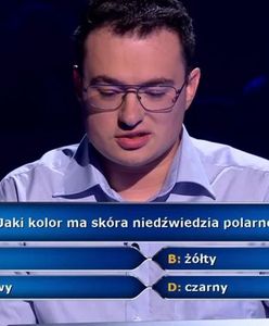 "Milionerzy": gracz stracił sporą sumę. Wszystko przez skórę niedźwiedzia polarnego