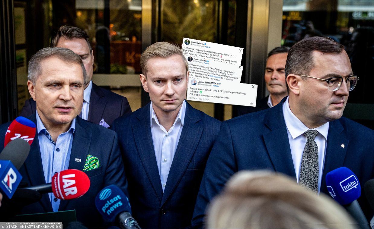 Działka pod CPK wraca. W sieci lawina komentarzy