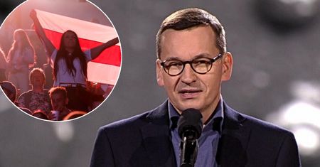 Koncert "Solidarni z Białorusią" na Stadionie Narodowym. Gwizdano na premiera Morawieckiego