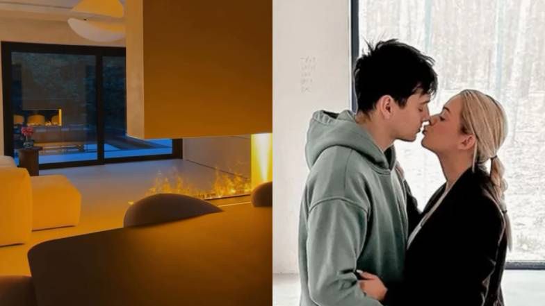 Jan Dąbrowski chwali się klimatycznym salonem