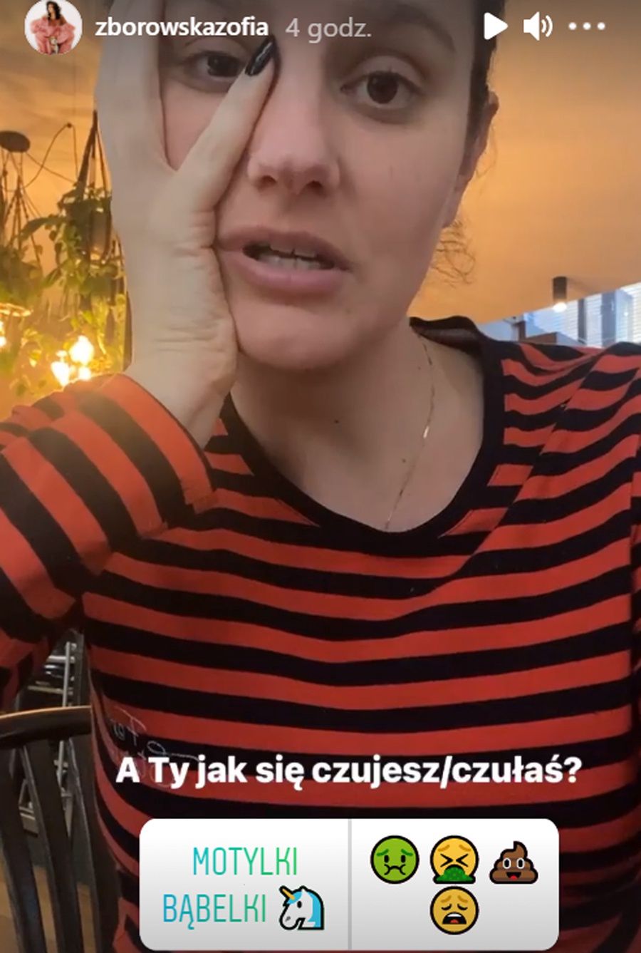 Zofia Zborowska jest w ciąży