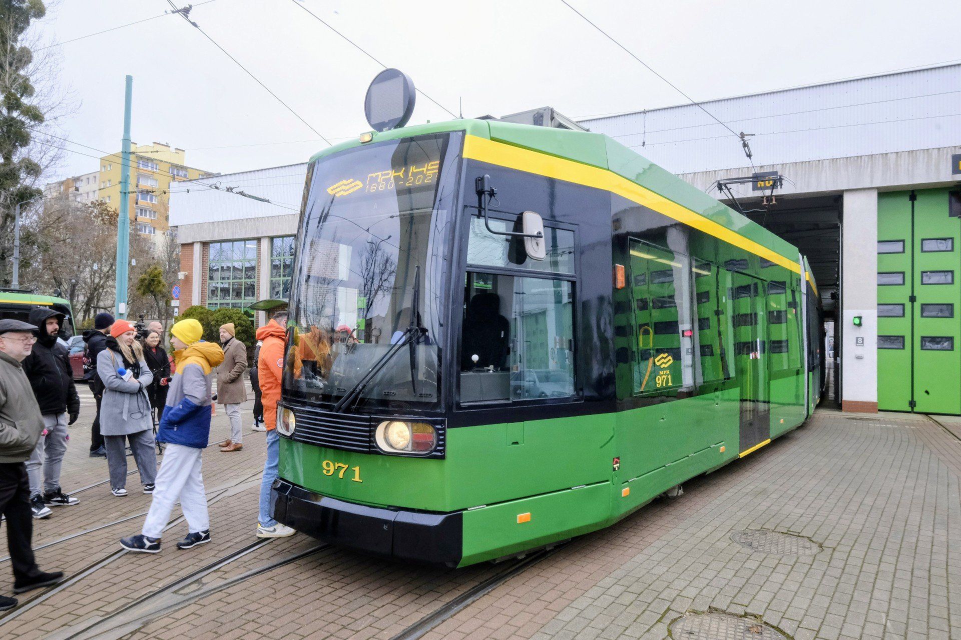Używany tramwaj z Bonn w barwach MPK Poznań