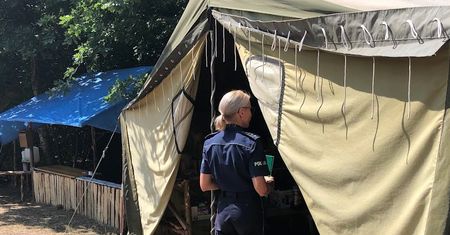 Skontrolowali obóz harcerski. Kierownik nie nadawał się do opieki nad dziećmi