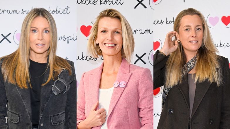 Gwiazdy na inauguracji kampanii społecznej: Rozenek, Mołek, Kraśko