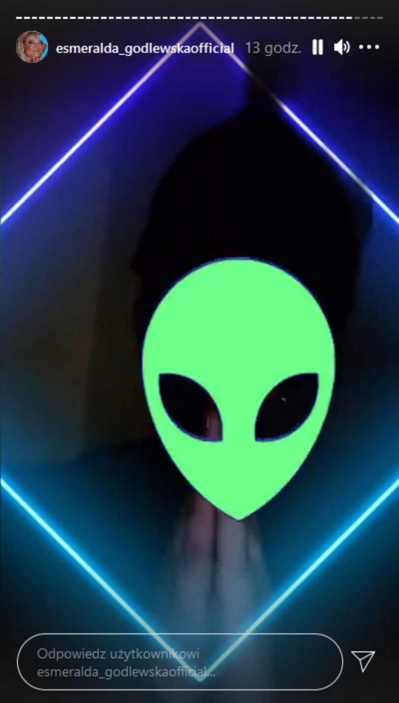 Esmeralda Godlewska znika z Instagrama i nawołuje UFO