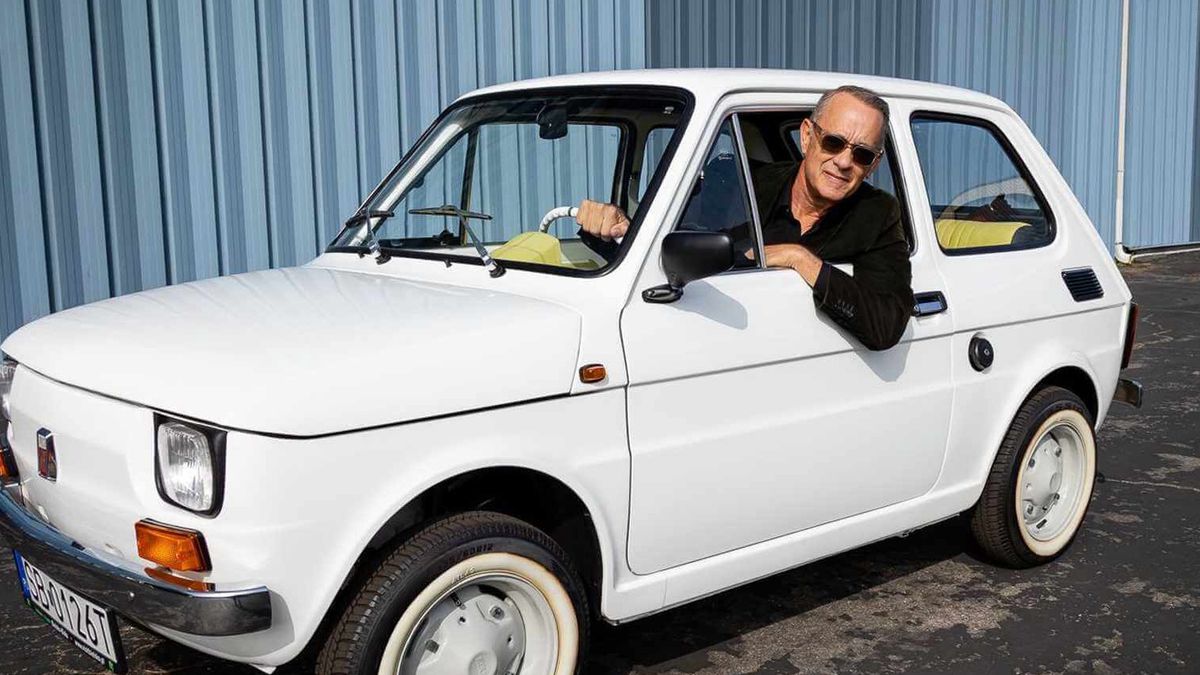 Tom Hanks otrzymał Fiata 126p od Polaków