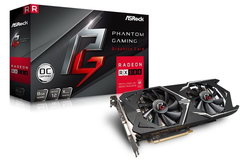 ASRock Phantom Gaming X Radeon RX580 8G OC