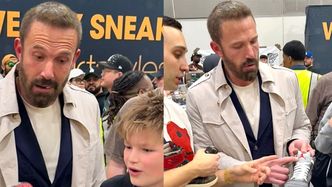 Ben Affleck odmówił synowi zakupu butów za 6 tys. dolarów? Nagranie podbija sieć