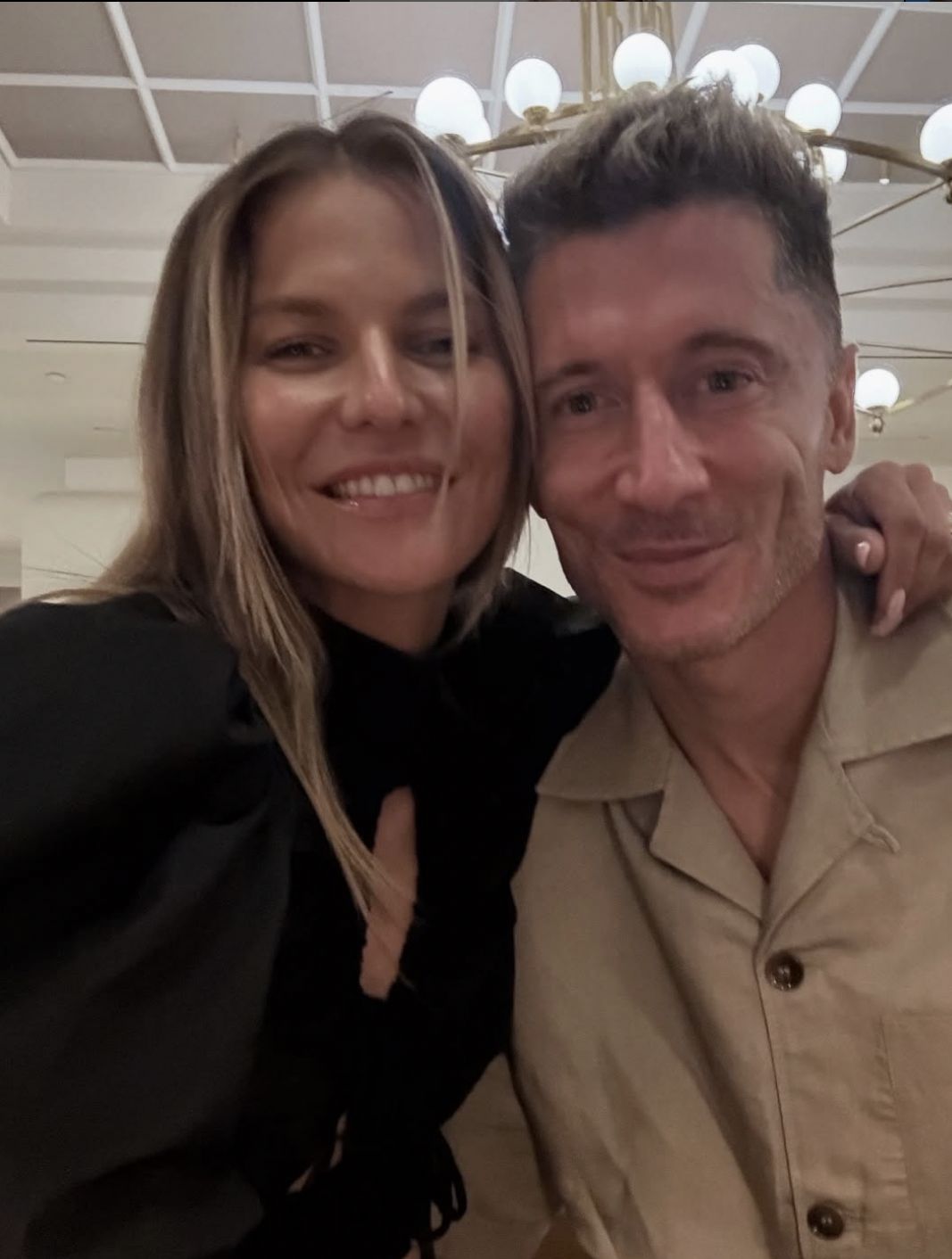 Anna i Robert Lewandowscy 