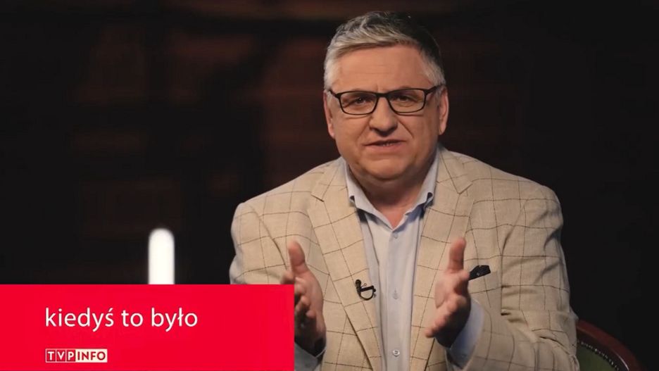 "Kiedyś to było" w TVP Info prowadzi Roman Czejarek
