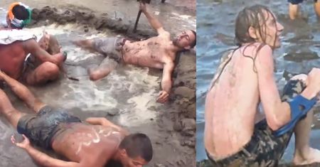 "Błotna dżdżownica" i "człowiek foka" na Przystanku Woodstock...