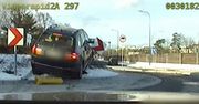 Na rondzie PROSTO. Kierowca BMW nie pachniał jednak perfumami!