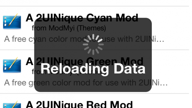 Dlaczego po każdym uruchomieniu Cydii pojawia się napis "Reloading data"? 1