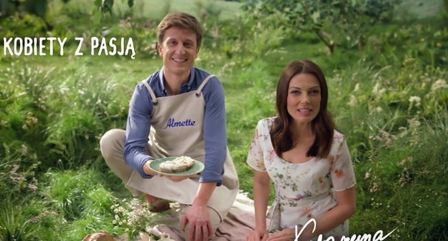 Katarzyna Glinka i David Gaboriaud w kobiecej kampanii Almette