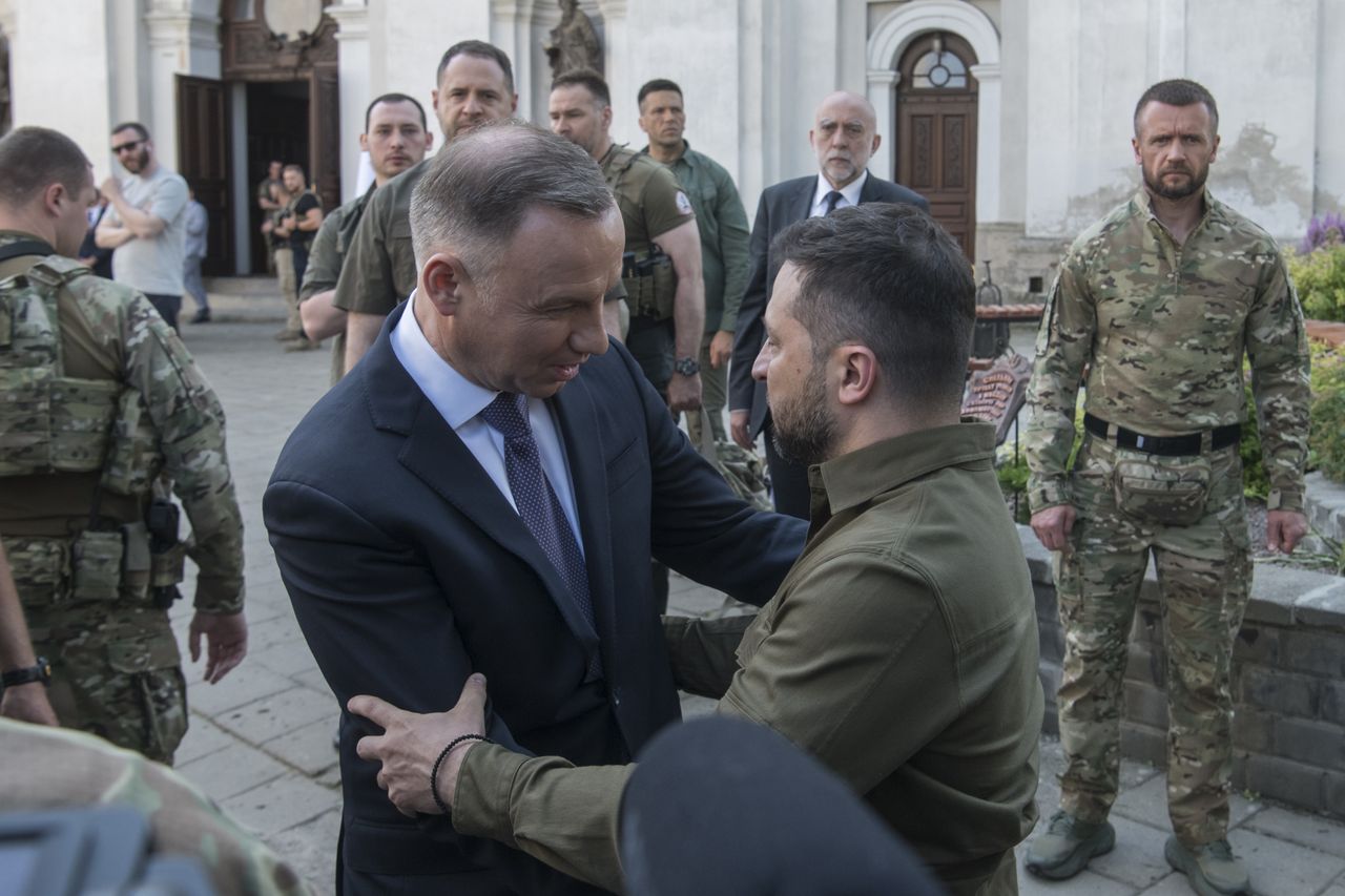 Duda przemówił do Ukraińców. Jest reakcja Zełenskiego