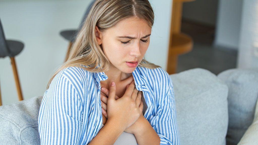 Jednym z objawów niewydolności serca jest duszność