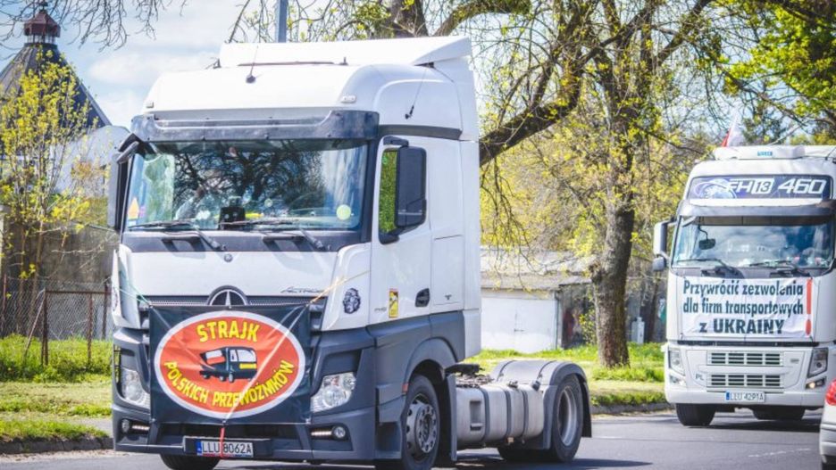 Blokada przejść granicznych